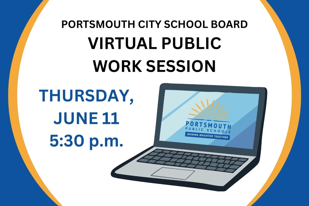 Portsmouth City School Board Virtual Public Work Session