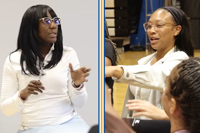 Shani Twyman and Gabrielle Turner