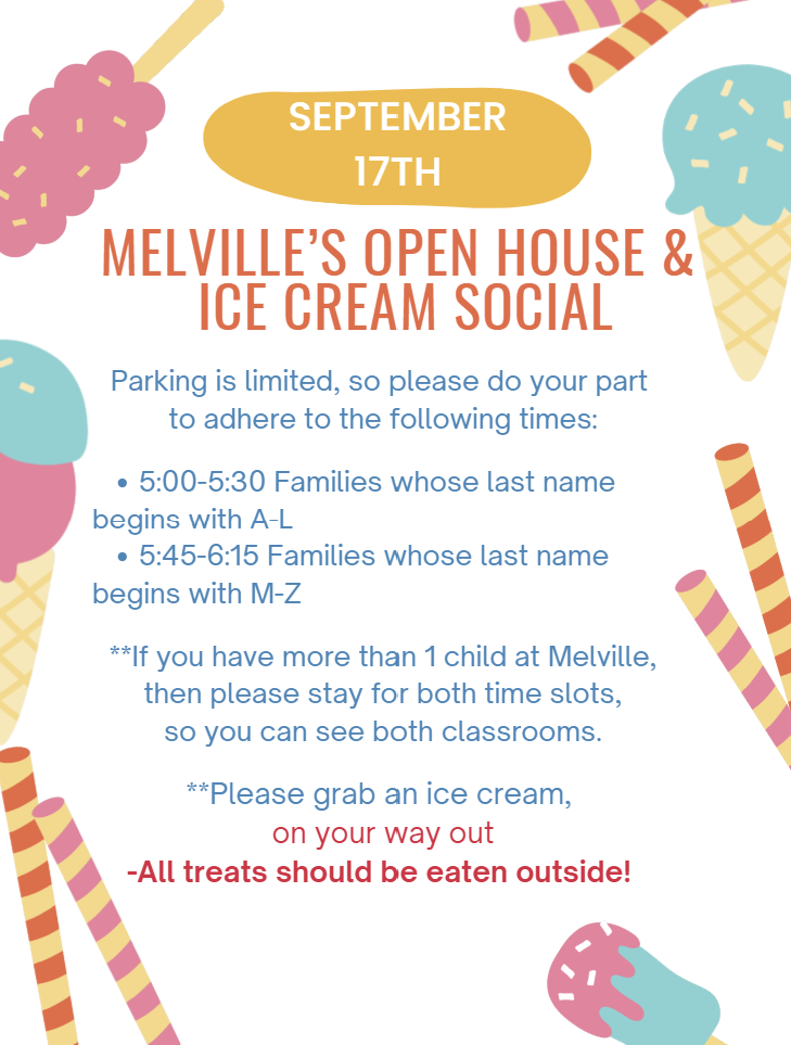 Open House & Ice Cream Social