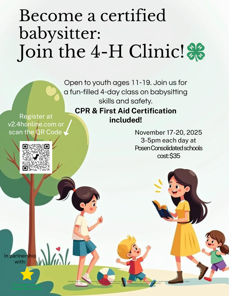 4-H Babysitting Clinic