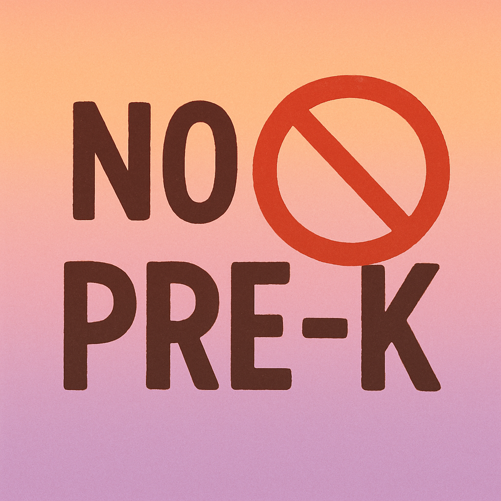 no prek