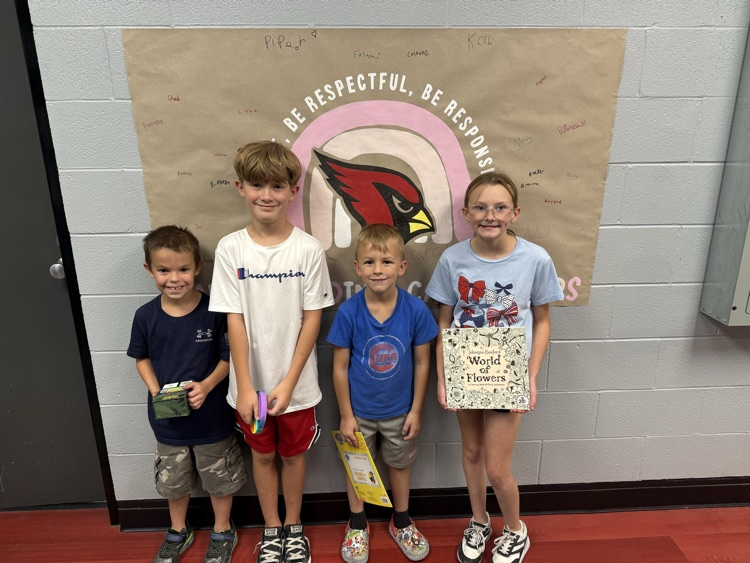 Caring Cardinal Winners this week!