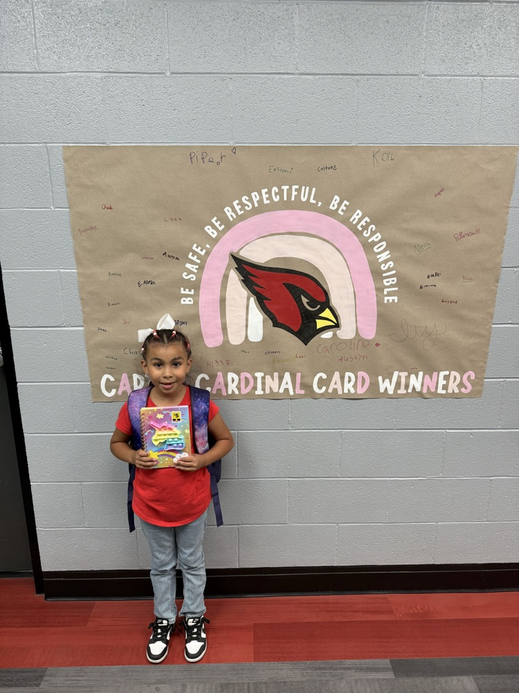 Caring Cardinal Winners this week!