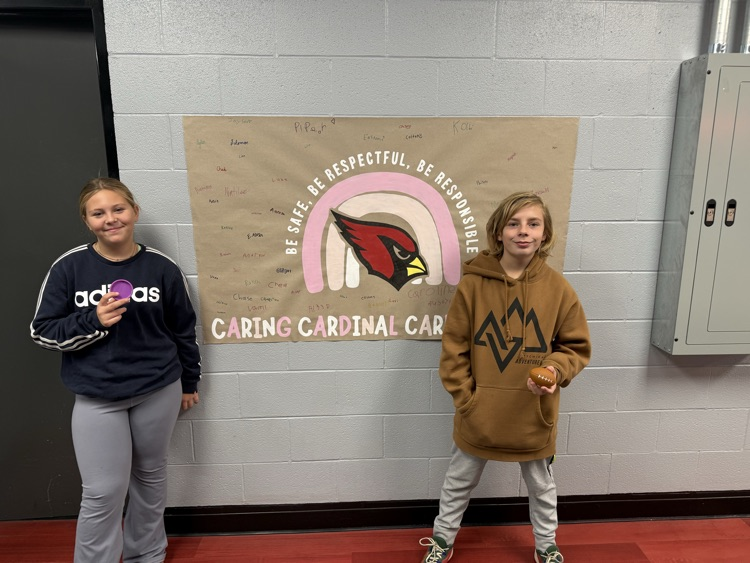 Caring Cardinal Card winners this week ❤️