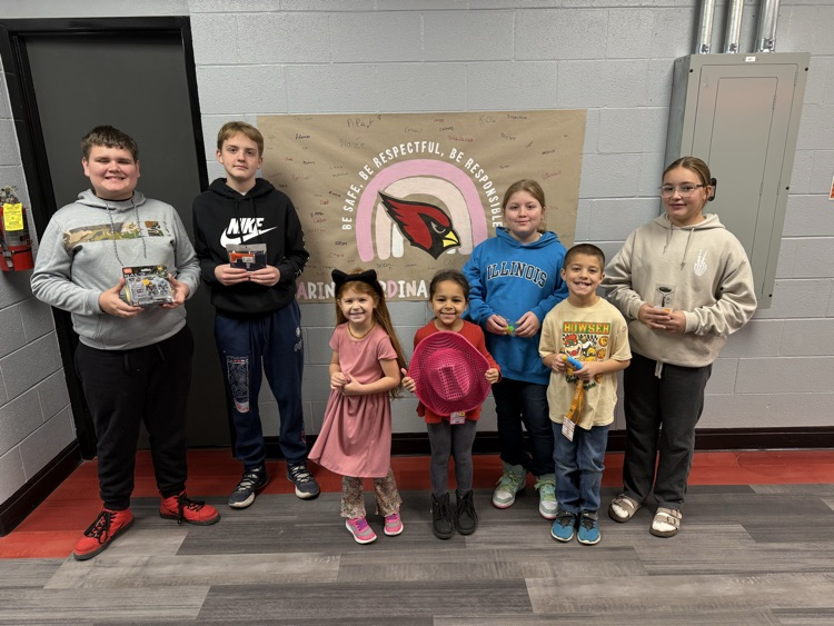 Several Caring Cardinal Card winners this week! 