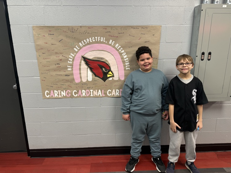 This week’s Caring Cardinal Card winners! 