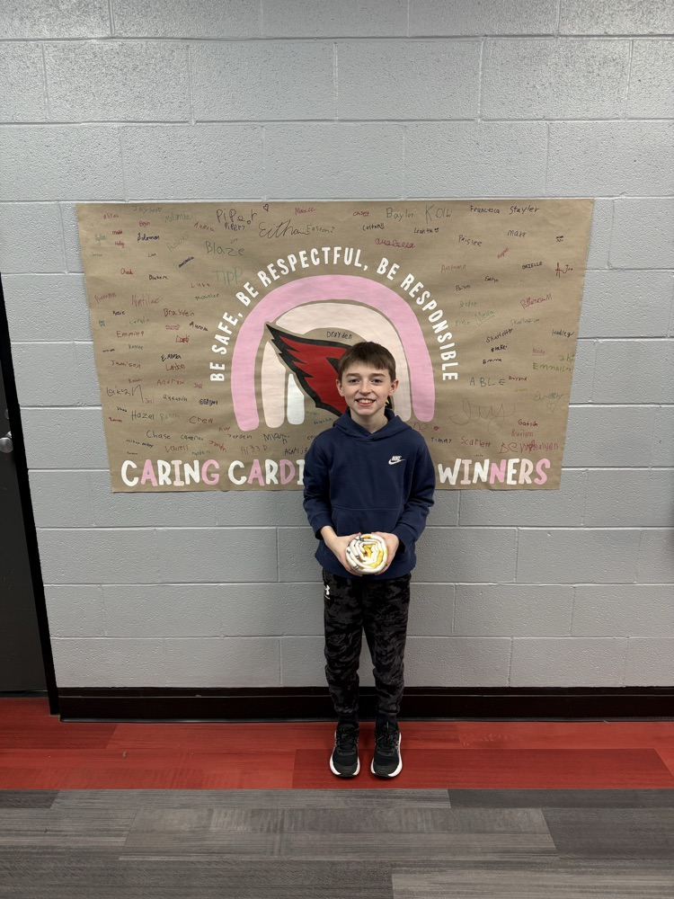 Congratulations to our Caring Cardinal Card winners! 