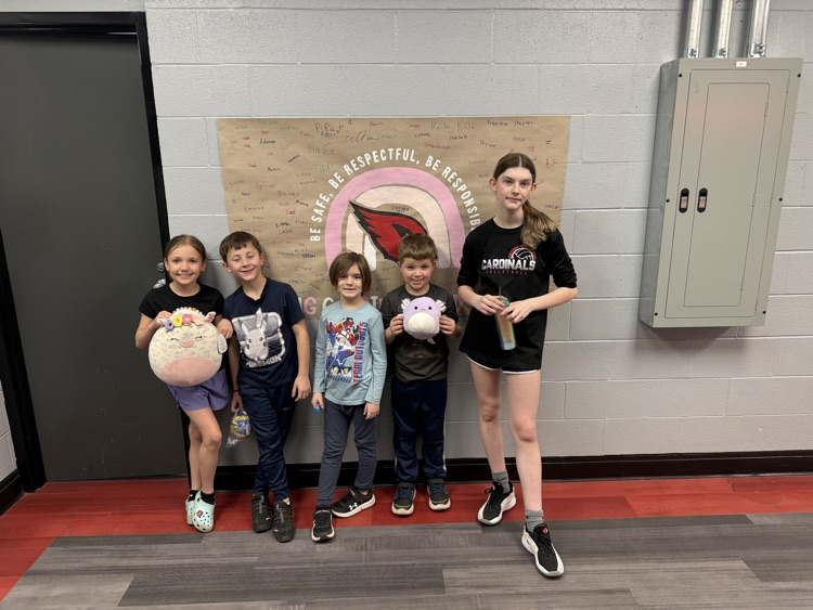 Caring Cardinal Card Winners❤️