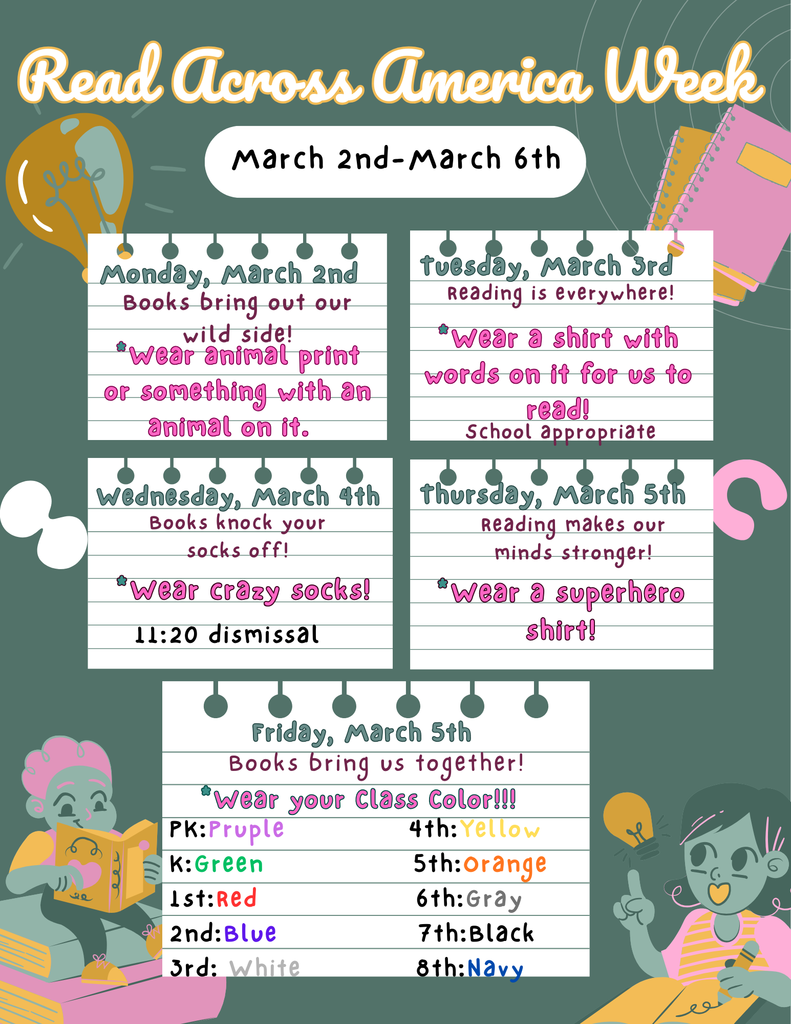 Reading across america week.