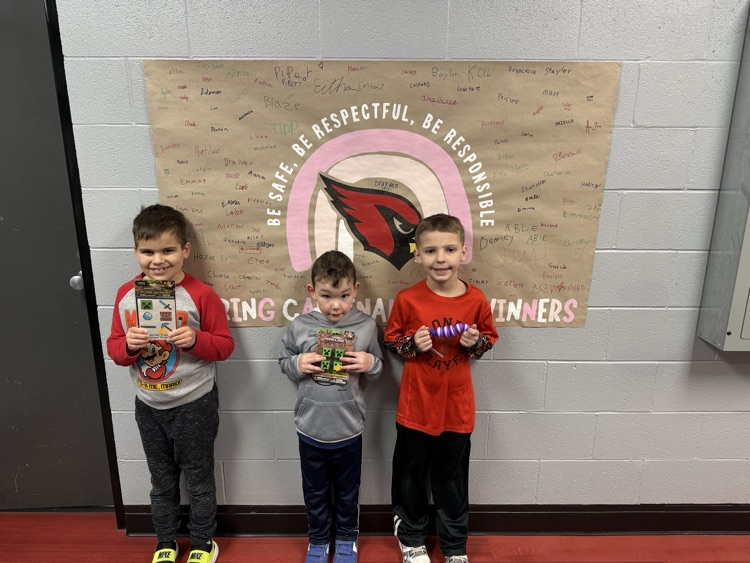 Congratulations to our Caring Cardinal Card winners!