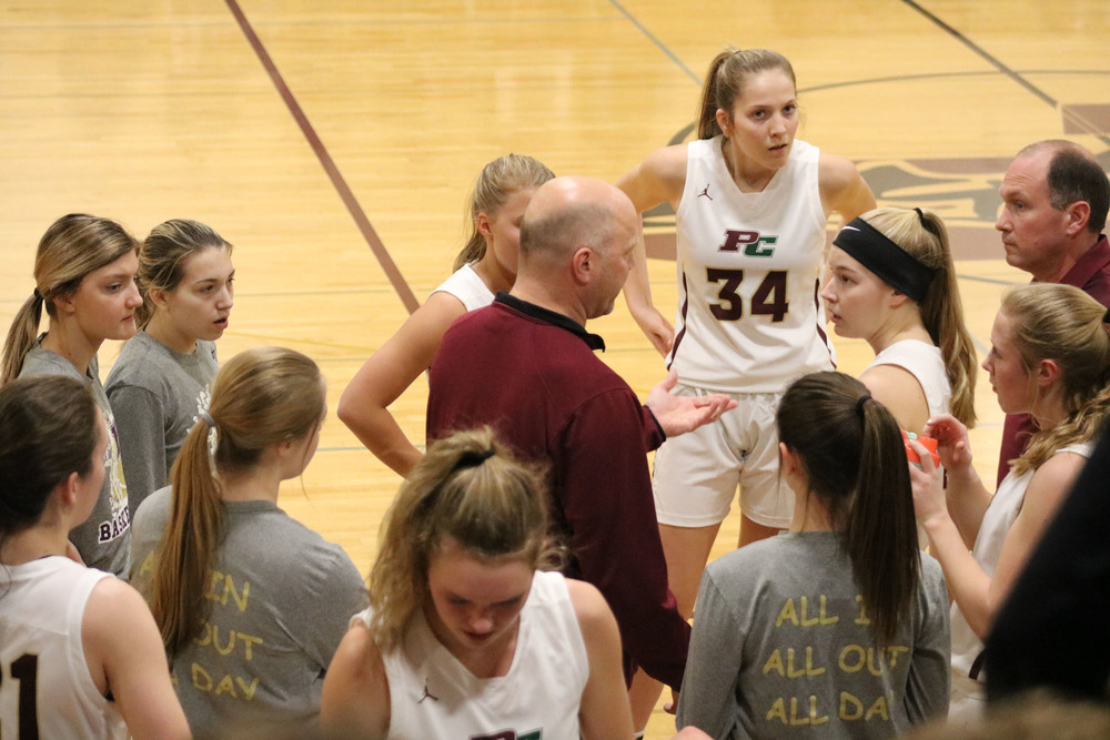 The girls basketball team