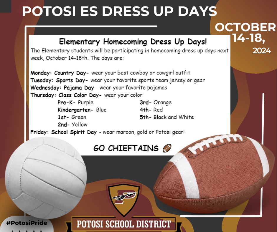 Potosi ES Dress Up Days
