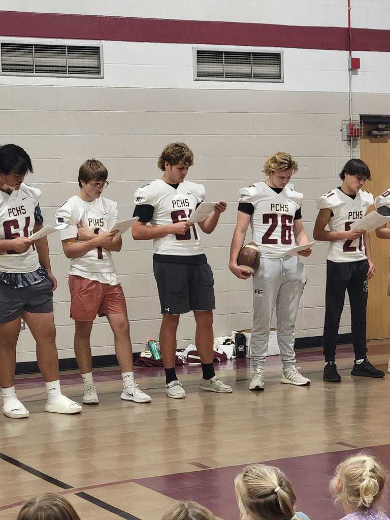 Senior Football Reader's Theater