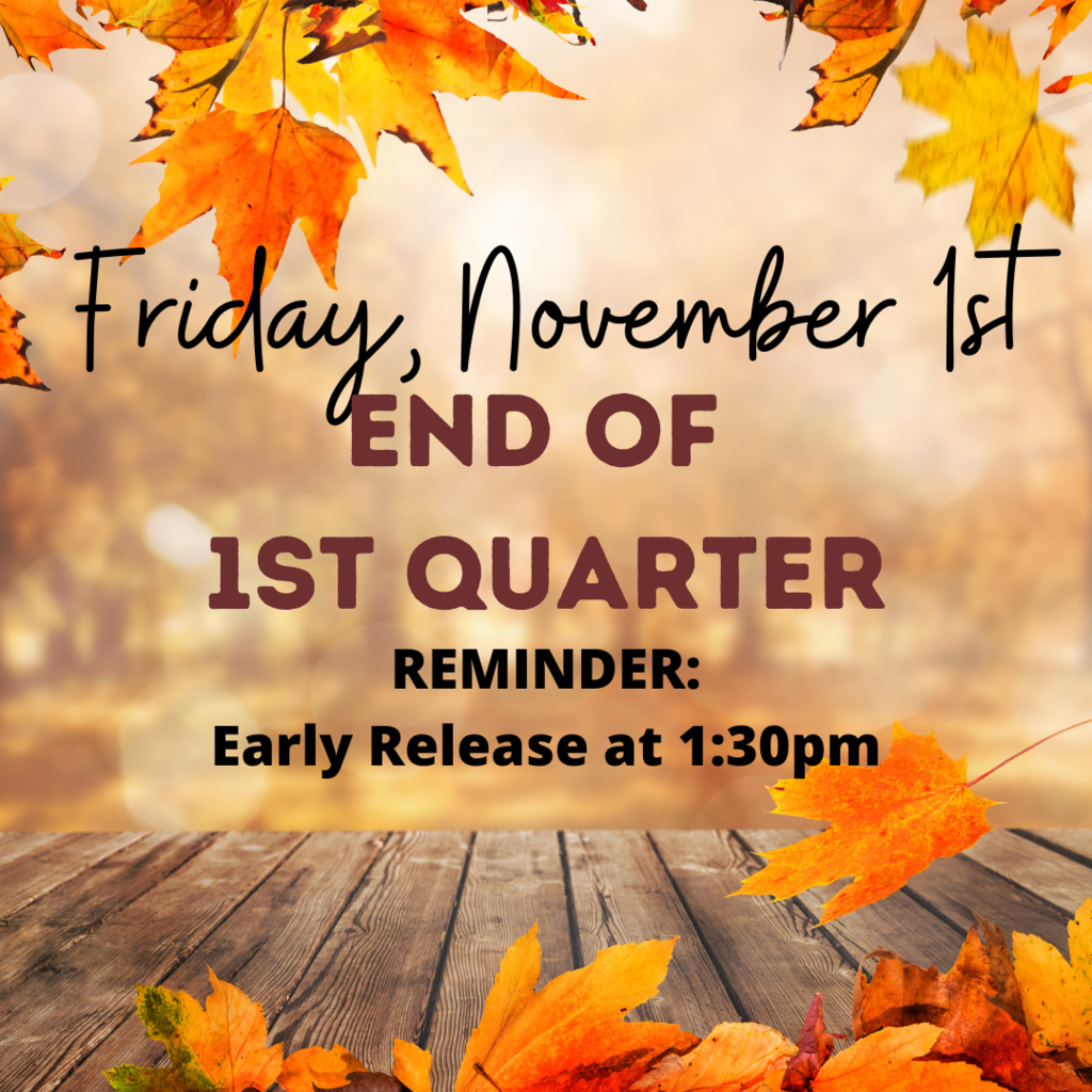 Early Release Friday