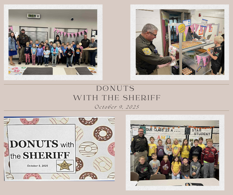 Donuts with the Sheriff