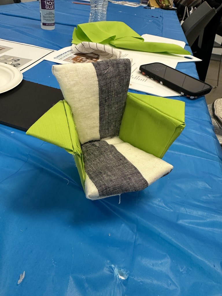 FLW Mini Furniture Lesson