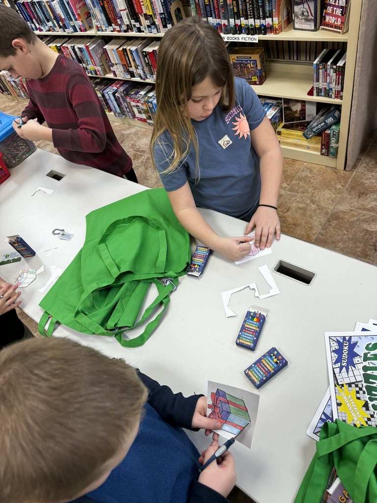 2nd grade visits library