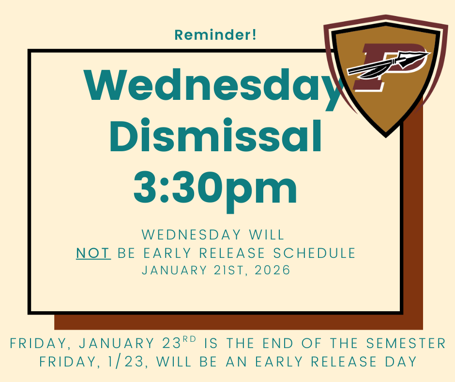 Wednesday is NOT an early release day