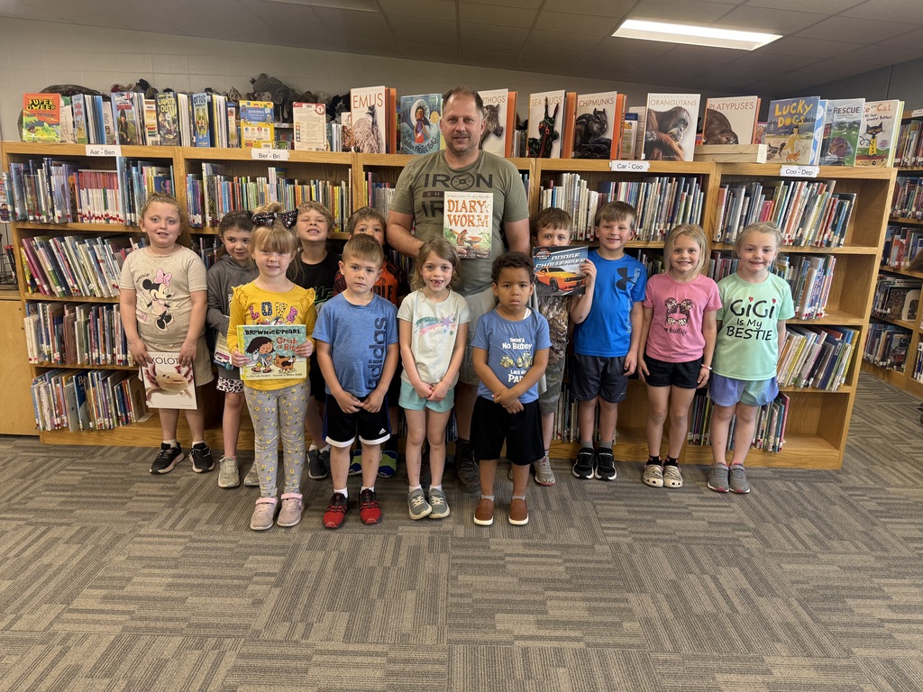 Library Week - Kindergartners - Chris T 