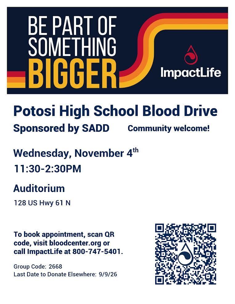 blood drive flier