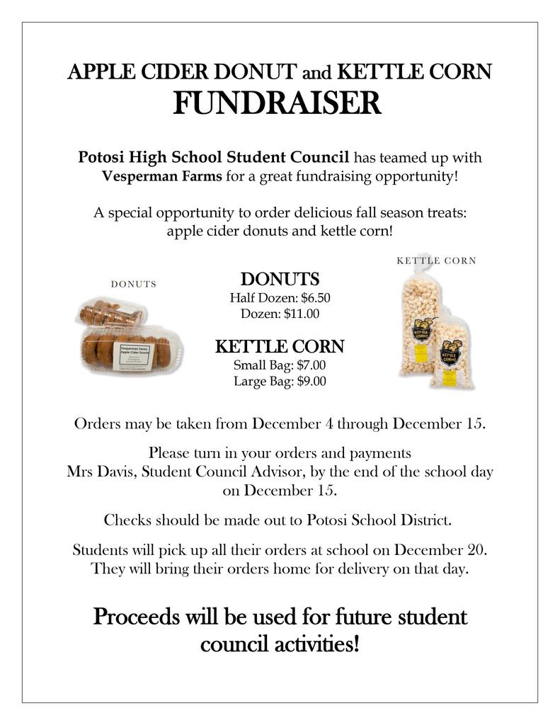 Donuts Fundraiser