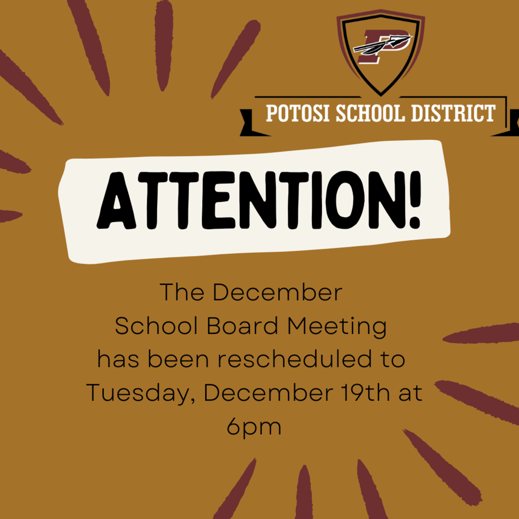 Meeting Rescheduled