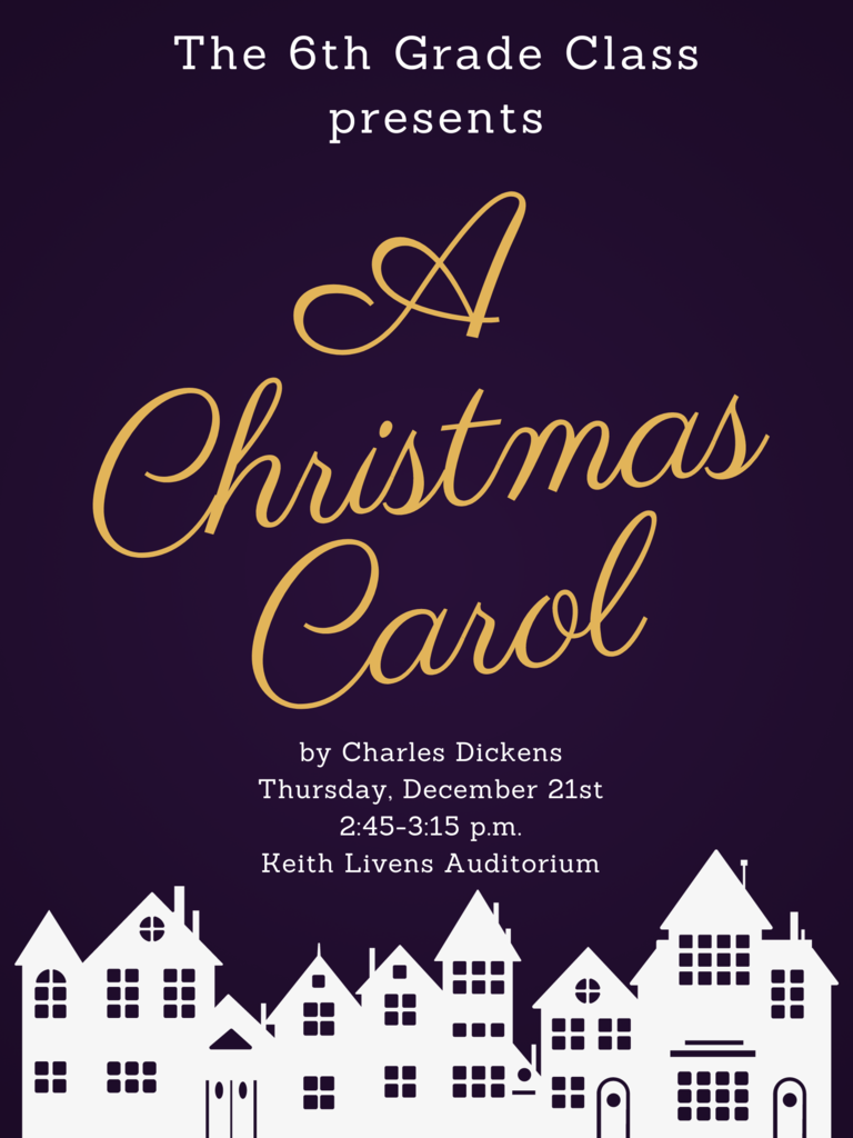 6th grade Christmas Carol