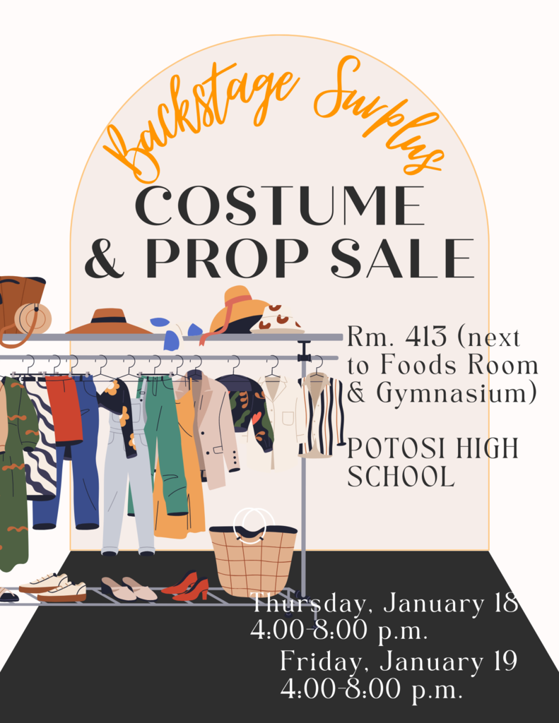 Fine Arts Backstage Sale