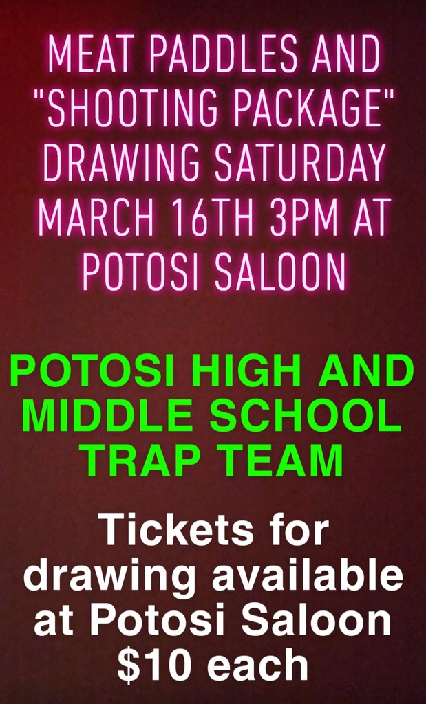 Trap Club Meat Paddles Flyer