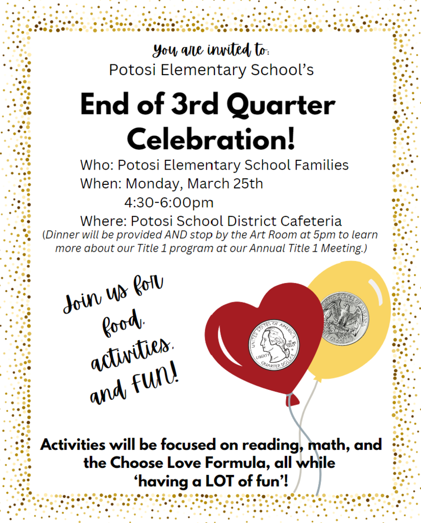 End of 3rd Quarter Celebration