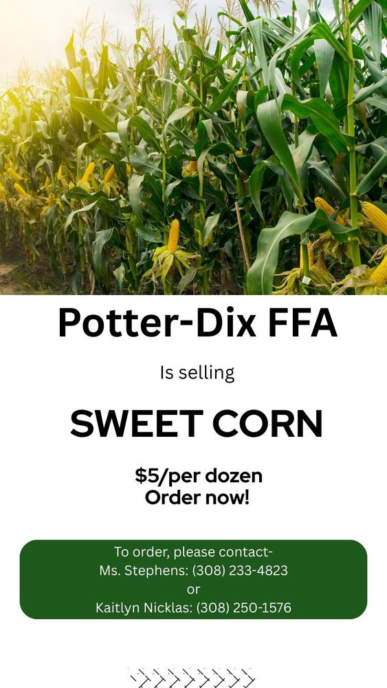 FFA Sweet Corn Sale