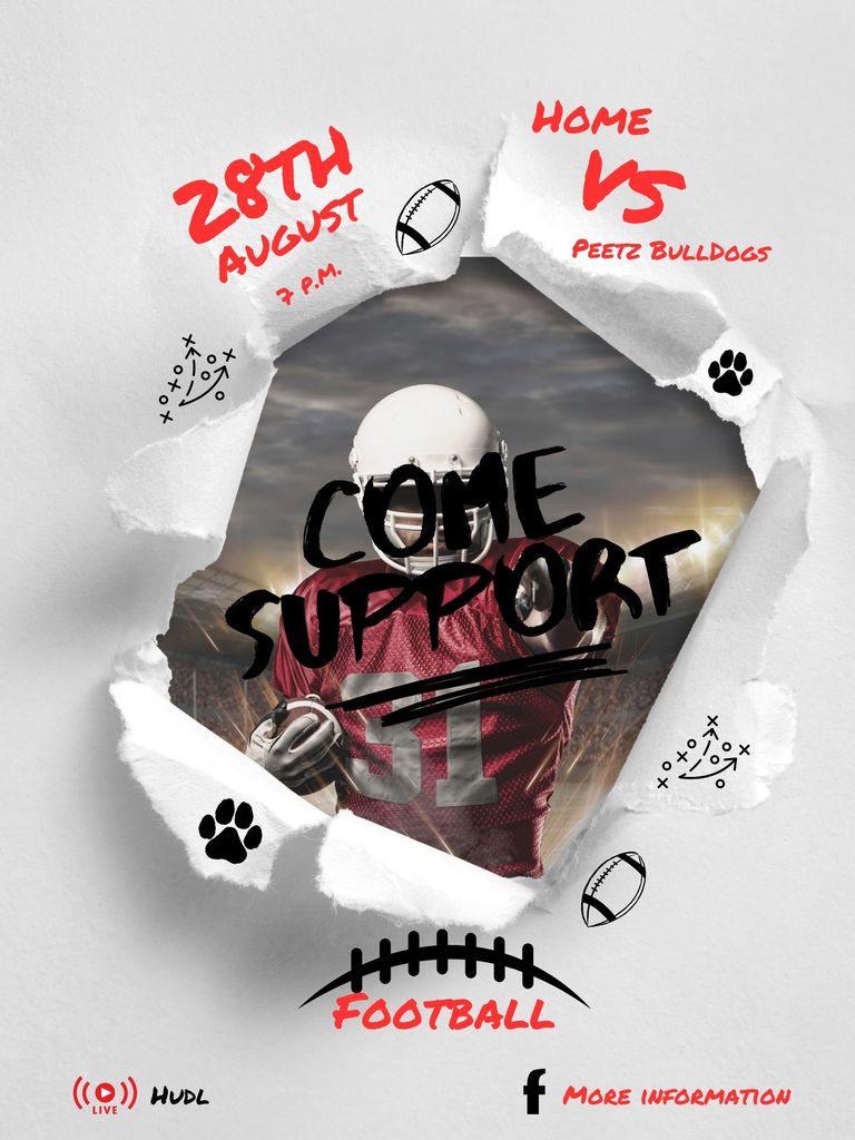 Football Peetz Poster