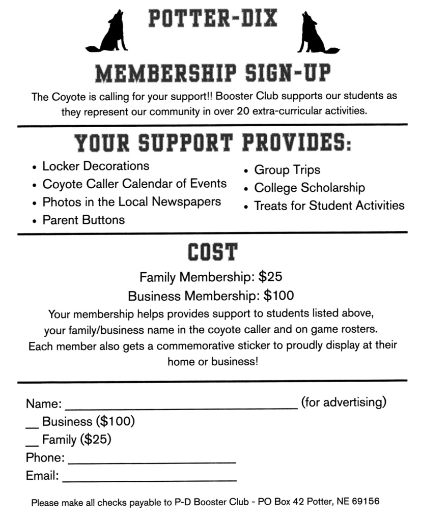 Booster Club