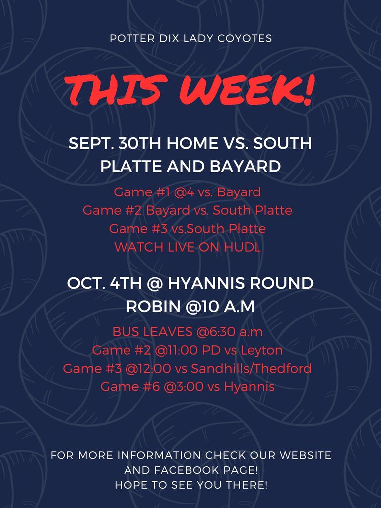 Volley - Sept 29th week
