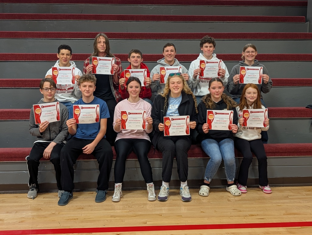 1st quarter perfect attendance students