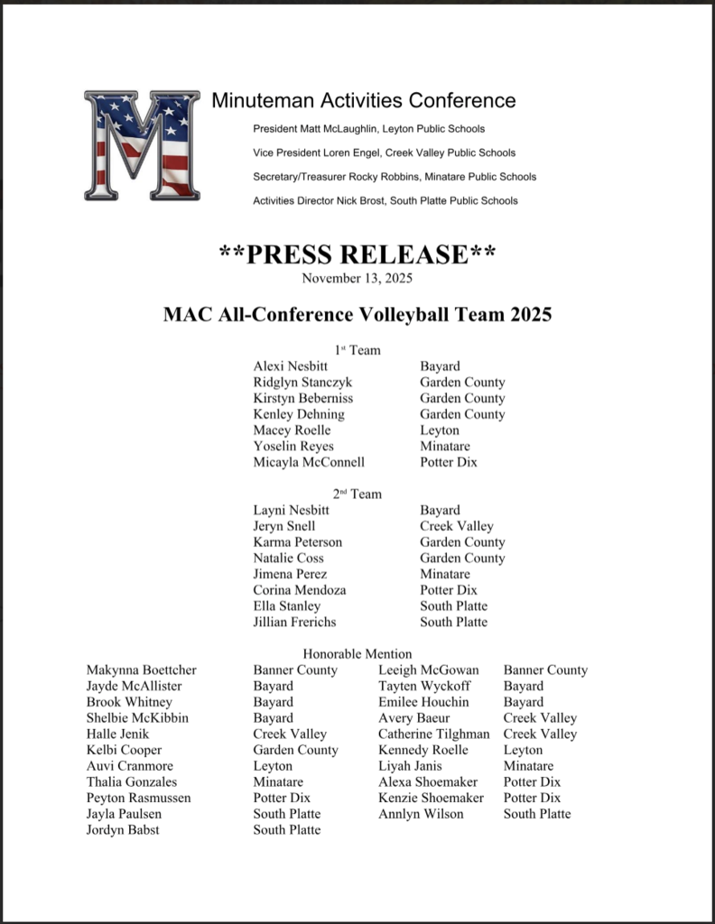 all conference vb