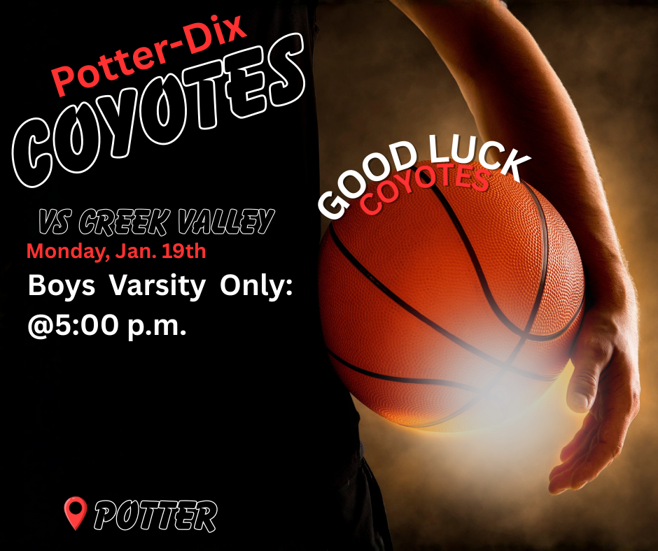 MAC Boys Tournament tonight vs. Creek Valley at Potter