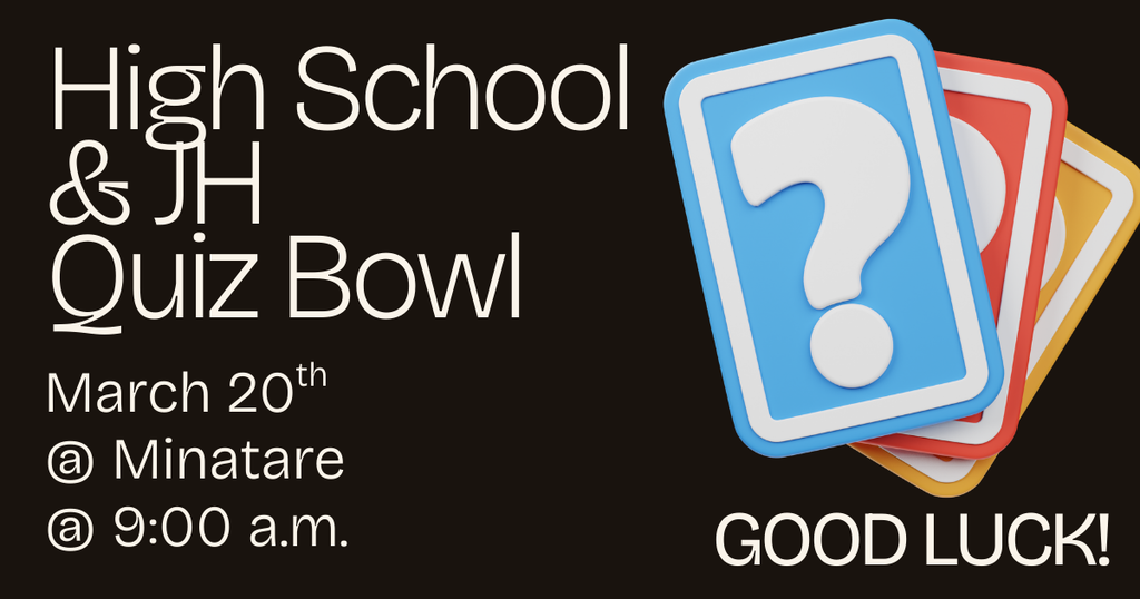 Good luck at MAC Quiz Bowl