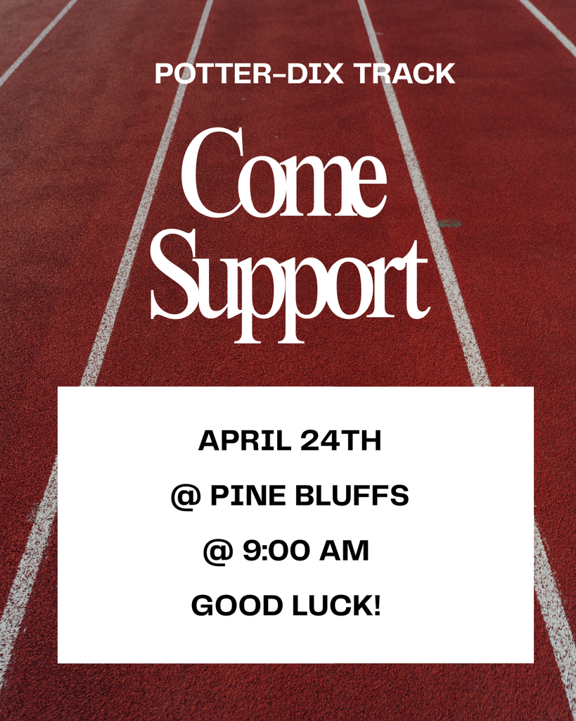 Good luck to track on Friday at Pine Bluffs