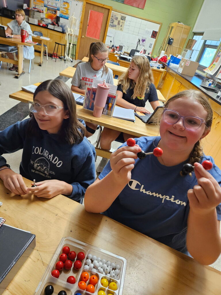 7th grade building molecules