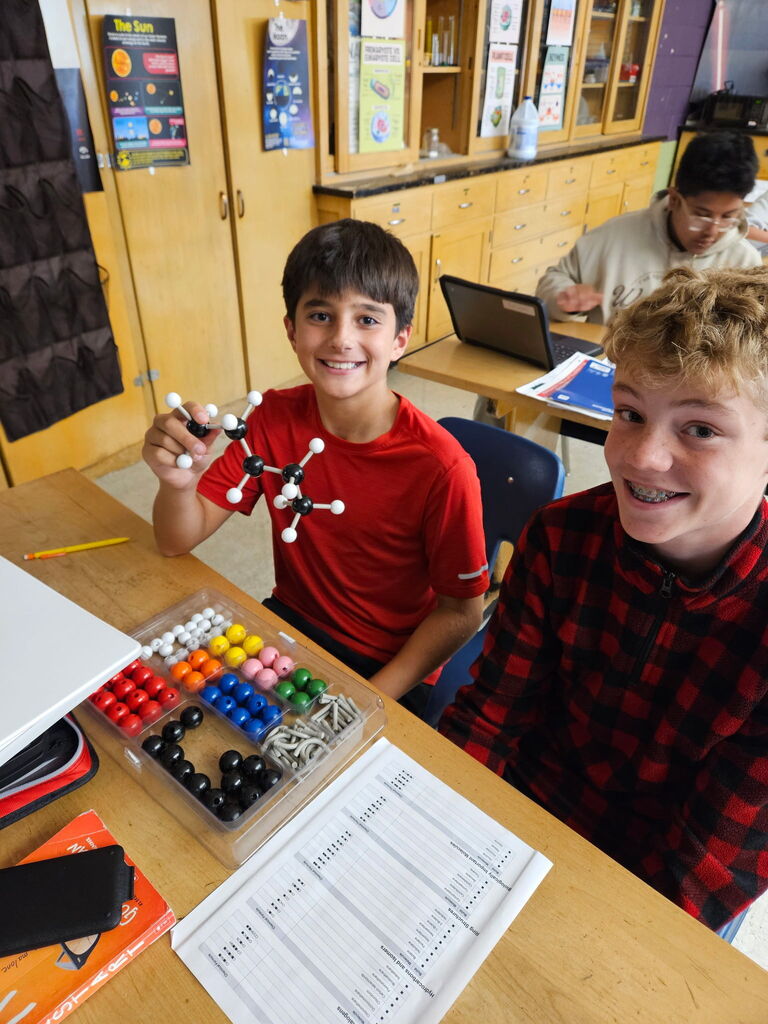 7th grade building molecules