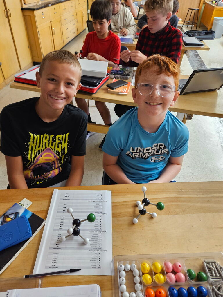 7th grade building molecules