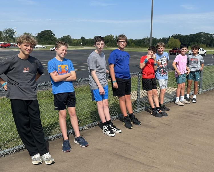 Coach Pitts’ and Coach Dugger’s PE classes spent the day on the tennis courts learning to play pickleball!