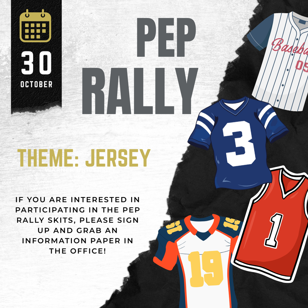 Pep Rally Flyer