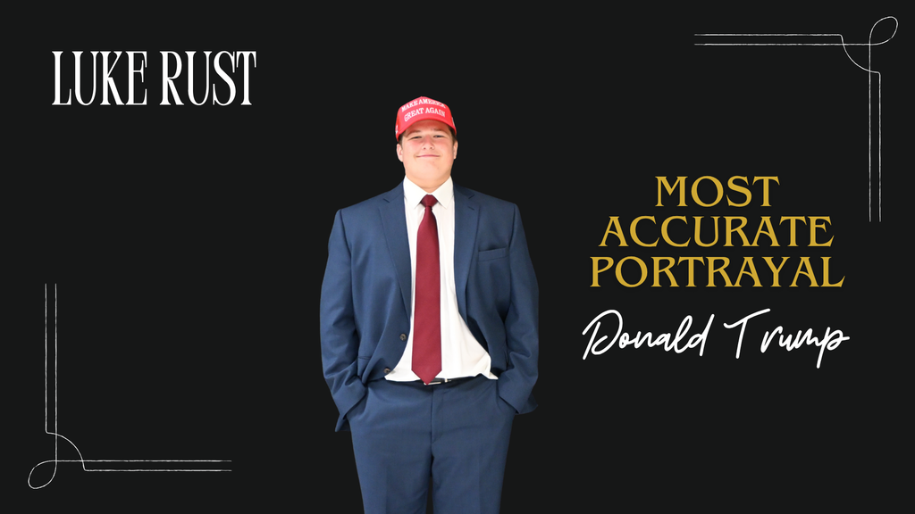 Luke Rust as Donald Trump