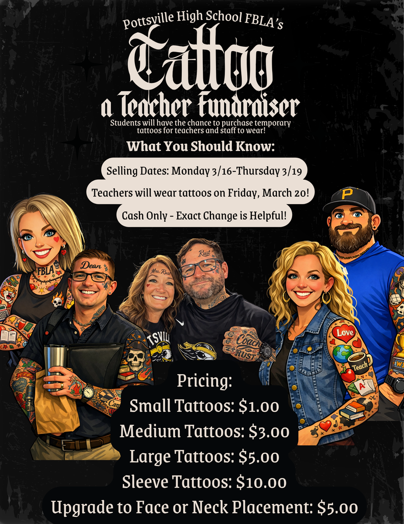Tattoo a teacher fundraiser
