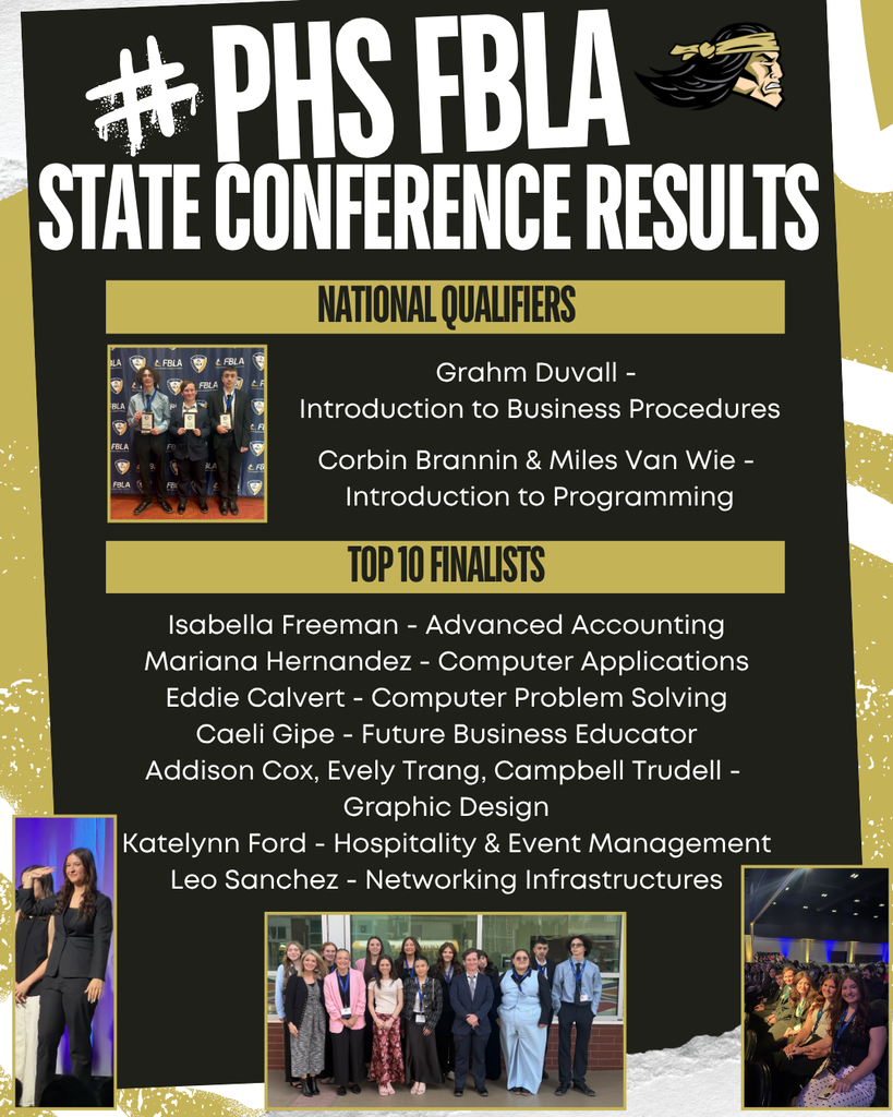 FBLA State Conference Results