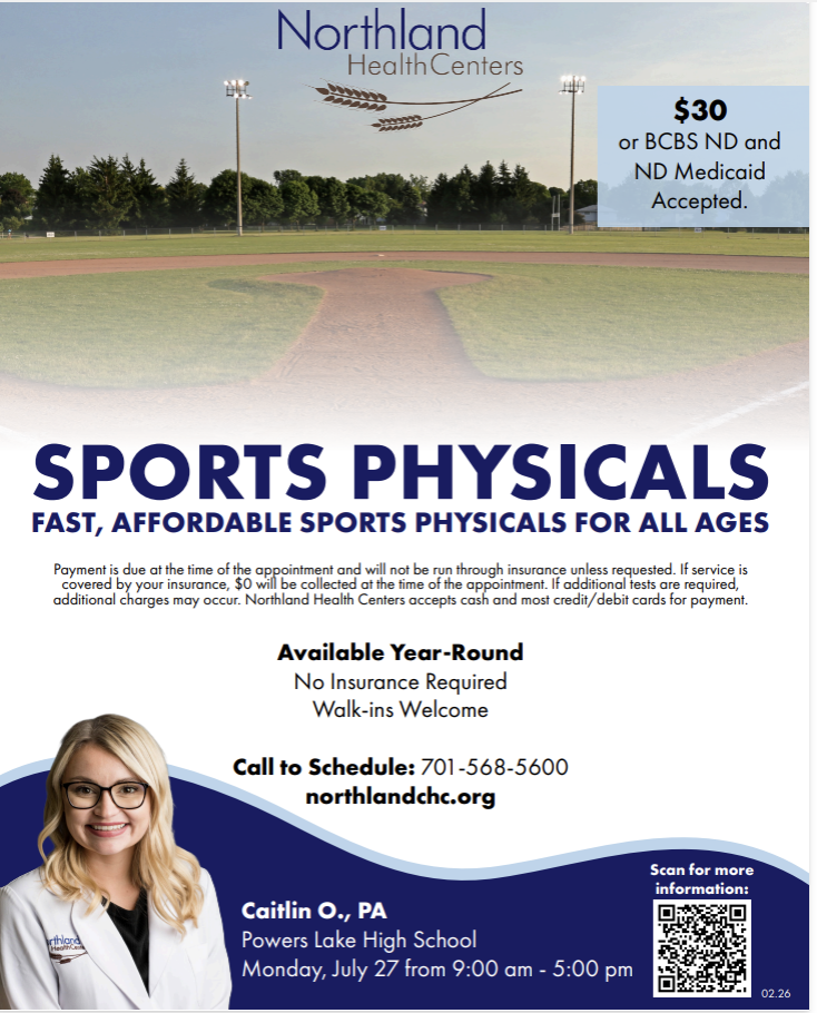 Northalnd Health Sports Physicals