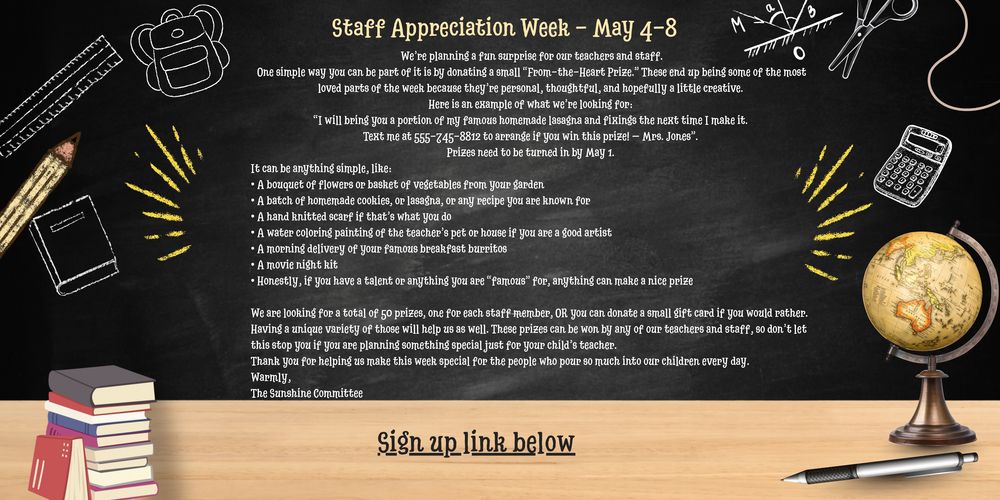 Staff Appreciation
