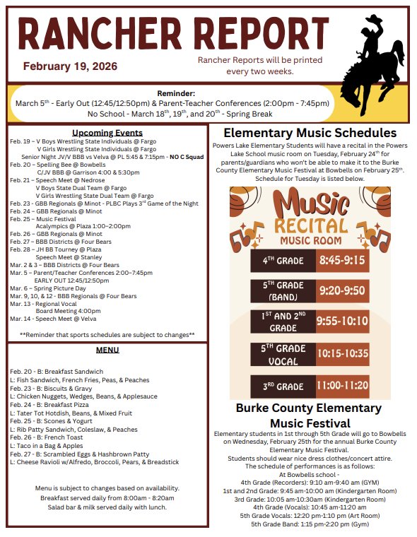 Rancher Report 2-19-26